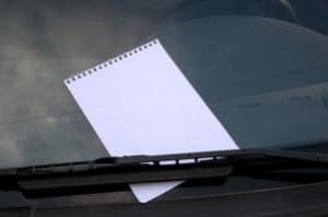 note-on-windshield