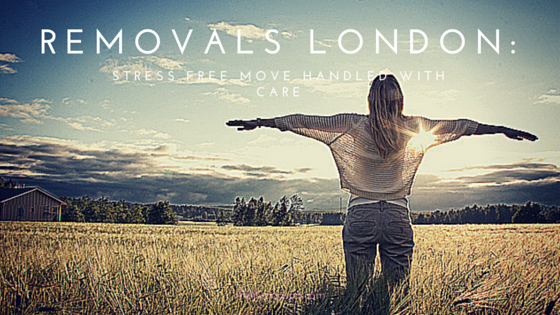 Removals London: Stress free move handled with care