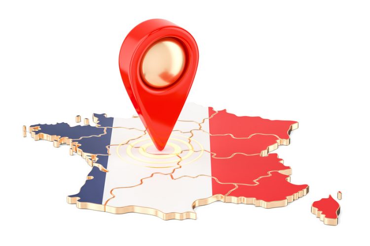 Map Pointer for France  750x500 - Removals to France